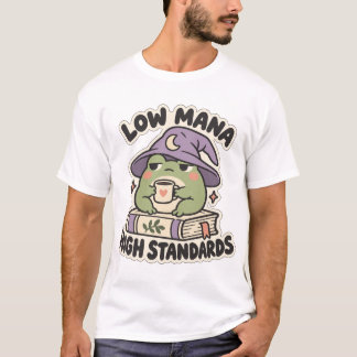 Camiseta Hechicero Rana Acogedor de Baja Magia y Altos Está