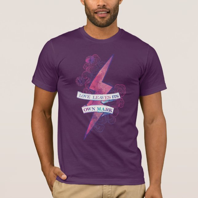 Camiseta Hechizo de Harry Potter | El amor deja su propia m (Anverso)