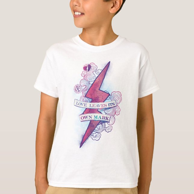 Camiseta Hechizo de Harry Potter | El amor deja su propia m (Anverso)
