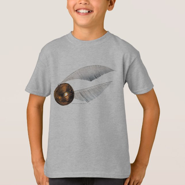 Camiseta Hechizo de Harry Potter | Snitch Dorada (Anverso)