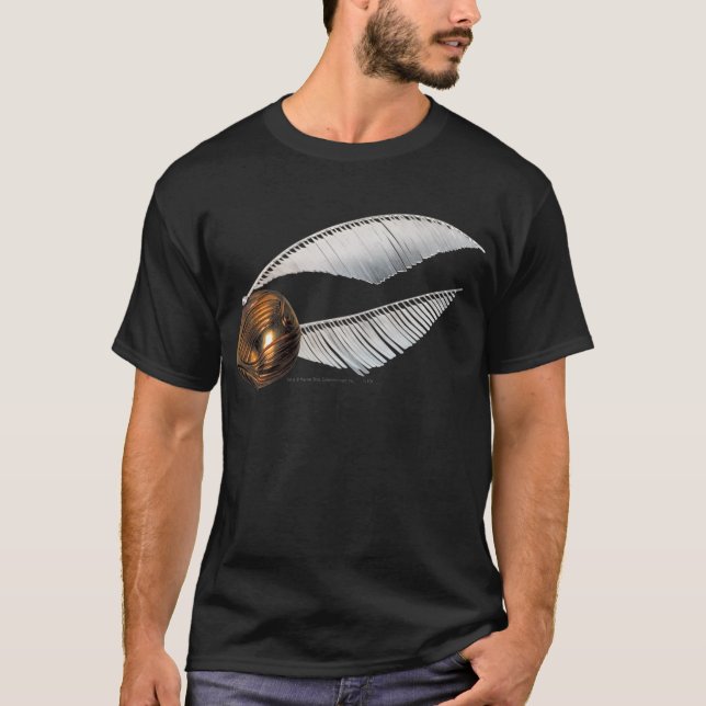 Camiseta Hechizo de Harry Potter | Snitch Dorada (Anverso)