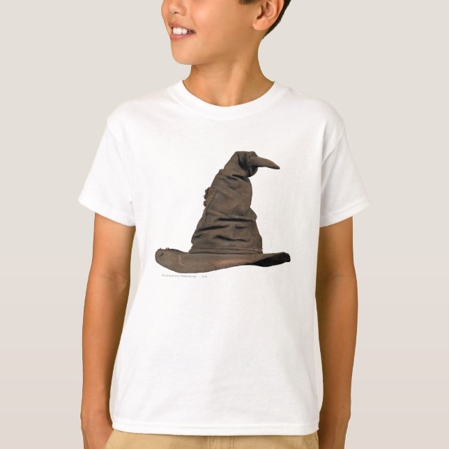 Camiseta Hechizo de Harry Potter | Sombrero Seleccionador (Anverso)