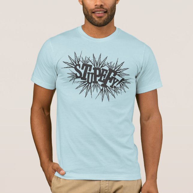 Camiseta ¡Hechizo de Harry Potter | Stupefy! (Anverso)
