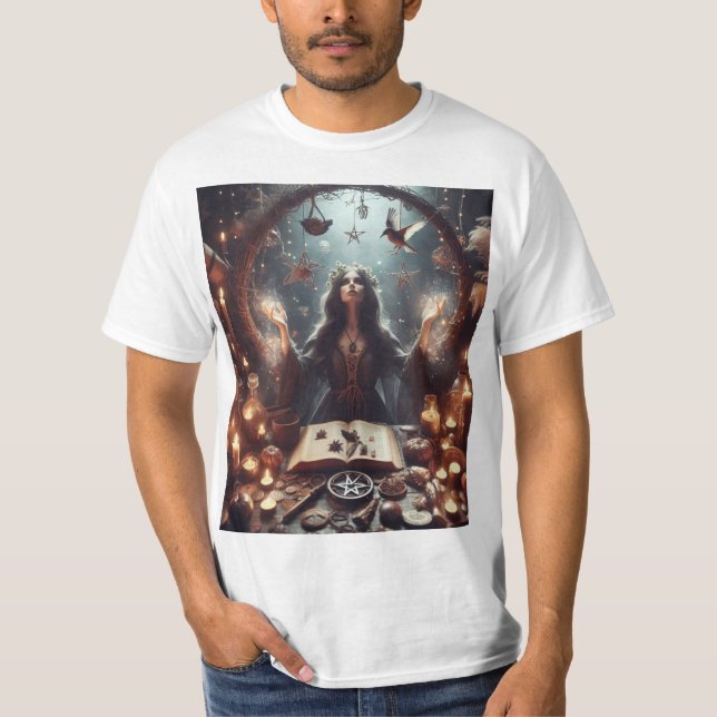 Camiseta Hechizos y brujería (Anverso)