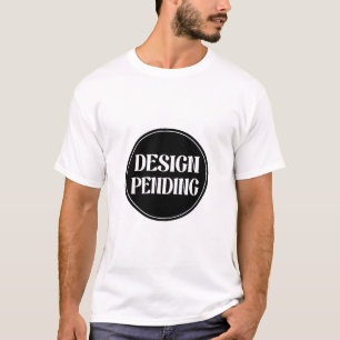 Camiseta Hecho a medida, artístico, elegante y limpio