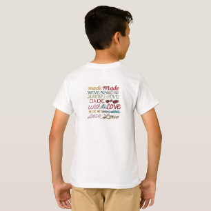Camiseta HECHO CON AMOR - Diseño de sentido