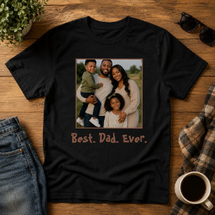 Camiseta Hecho con amor Mejor Papá del Mundo