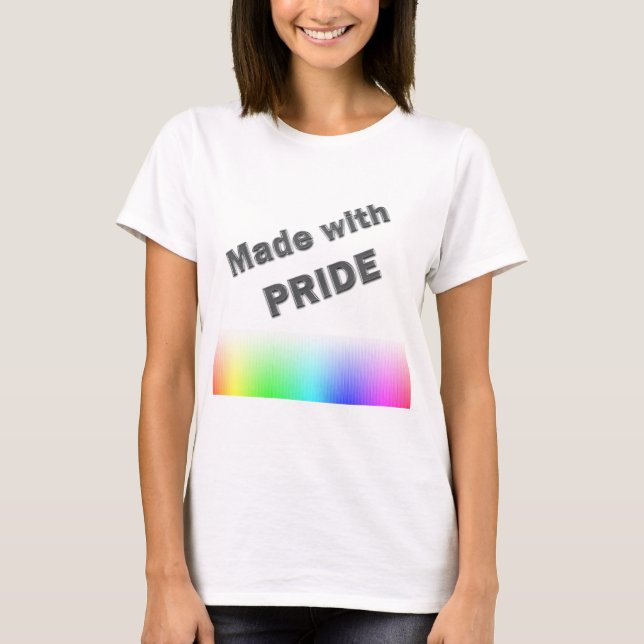 Camiseta Hecho Con Orgullo (Anverso)