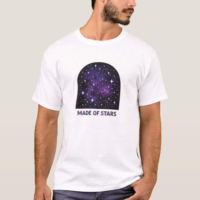 Camiseta Hecho de Estrellas (Anverso)