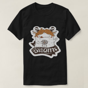 Camiseta Hecho de SueñosCriatura Cornuda & Cazadora de Sueñ