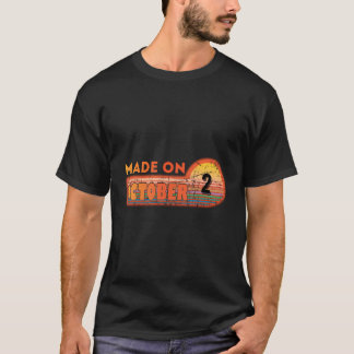 Camiseta Hecho El 2 De Octubre, Fabuloso Día 2 De Octubre