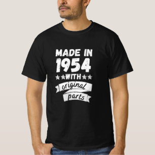 Camiseta hecho en 1954 con partes originales,
