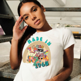 Camiseta Hecho en 1960 como hito en el cumpleaños