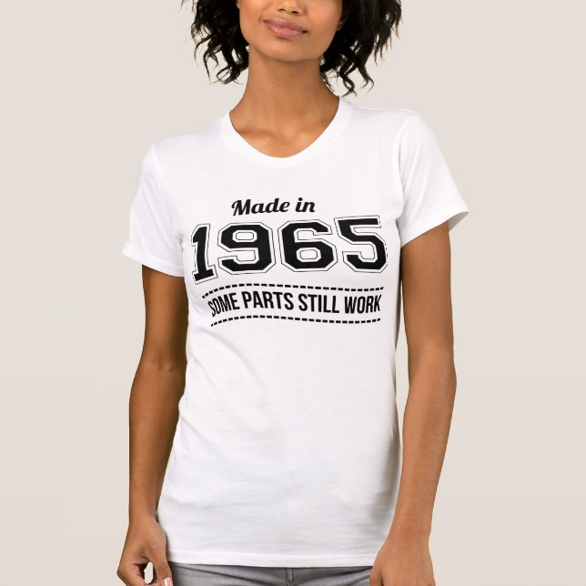 Camiseta ¿Hecho en 1965? (Anverso)