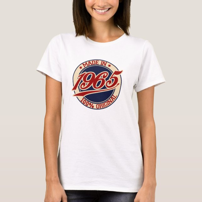 Camiseta Hecho En 1965 (Anverso)