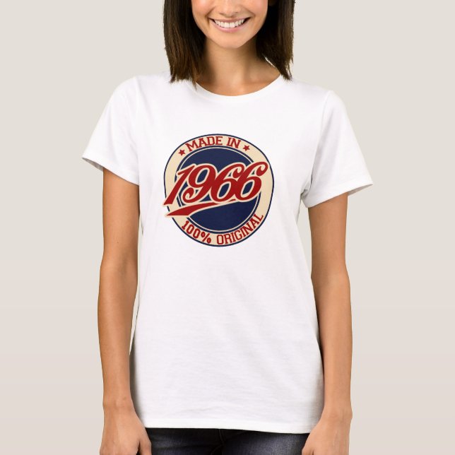 Camiseta Hecho En 1966 (Anverso)