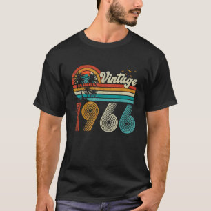 Camiseta Hecho en 1966 de 60 años 60 cumpleaños en 1966 edi