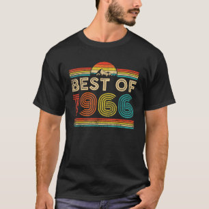 Camiseta Hecho en 1966 Hombres Mujeres Cumpleaños Regalos D