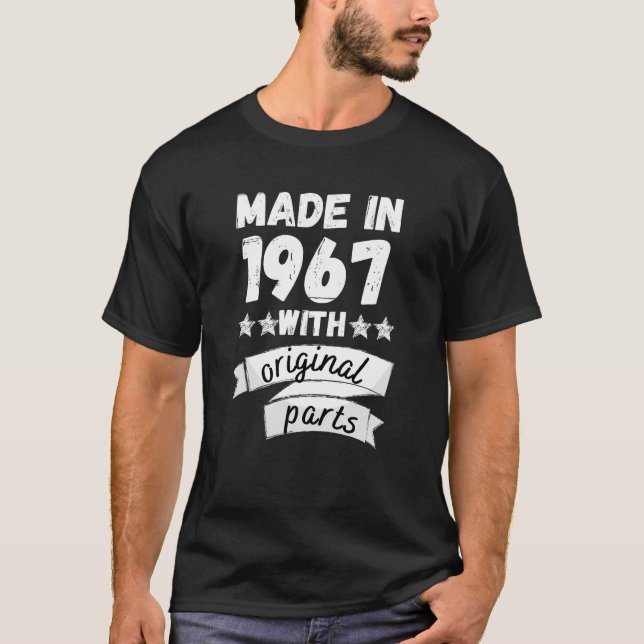 Camiseta hecho en 1967 con piezas originales, (Anverso)