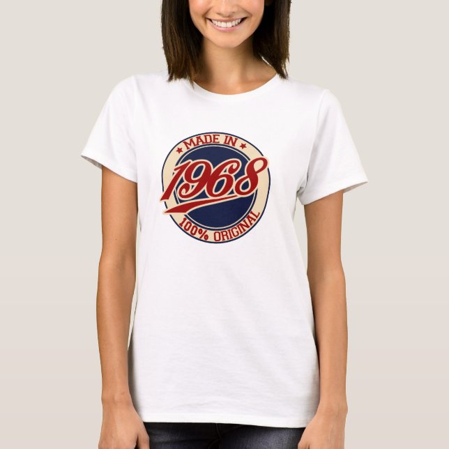 Camiseta Hecho En 1968 (Anverso)