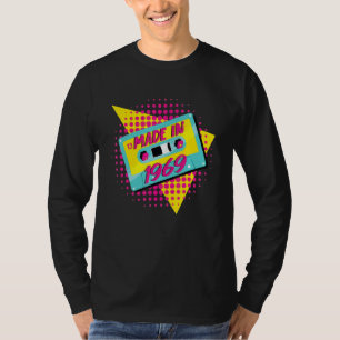 Camiseta Hecho en 1969 53a cumpleaños 80s 90s 1990s Nos