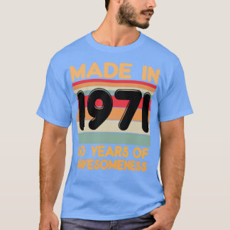 Camiseta Hecho En 1971