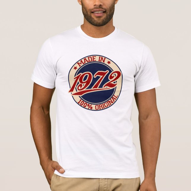 Camiseta Hecho En 1972 (Anverso)