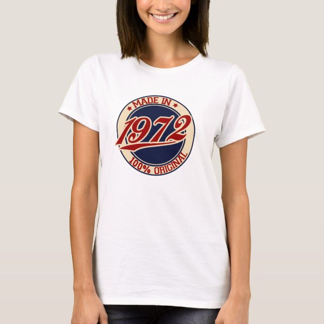 Camiseta Hecho En 1972 (Anverso)