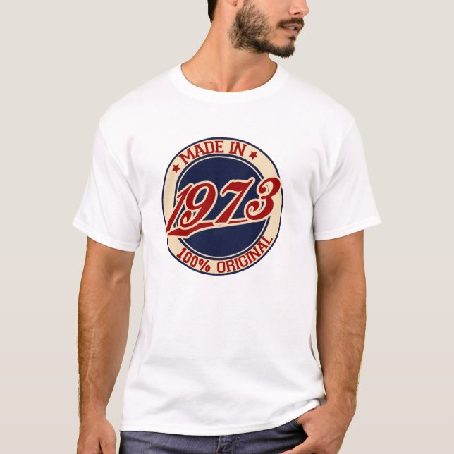 Camiseta Hecho En 1973 (Anverso)