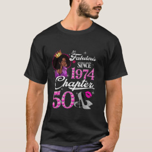 Camiseta Hecho en 1974 Regalos 50 Años Vintage