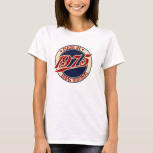 Camiseta Hecho En 1975