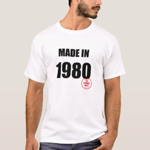 CAMISETA HECHO EN 1980