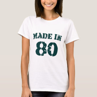 Camiseta Hecho En 1980