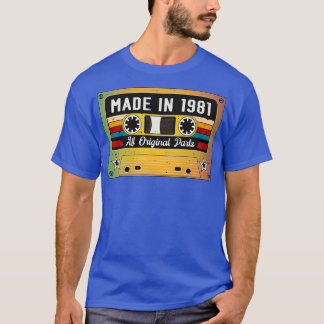 Camiseta Hecho en 1981