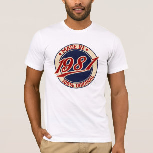 Camiseta Hecho En 1981