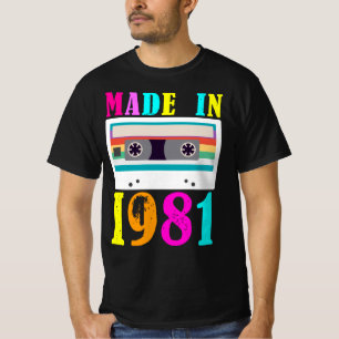 Camiseta Hecho en 1981
