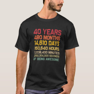 Camiseta Hecho En 1981, Quarantine Edition 40Th Birthday Gi