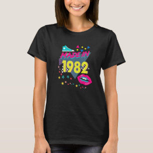 Camiseta Hecho en 1982 40º cumpleaños 80s 90s 1990s Nos