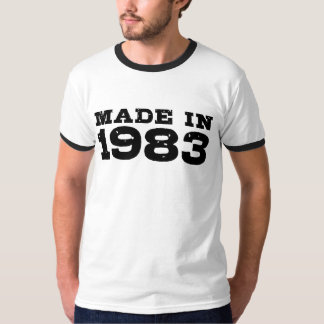 Camiseta Hecho en 1983