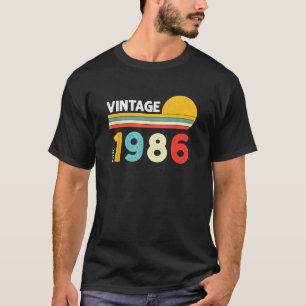Camiseta Hecho en 1986 Cumpleaños 40 Años Regalos Presente