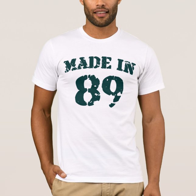 Camiseta Hecho En 1989 (Anverso)