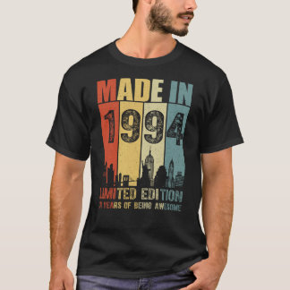 Camiseta Hecho En 1994 Edición Limitada 31 Años