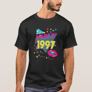 Camiseta Hecho en 1997 25º cumpleaños 80s 90s 1990s Nos