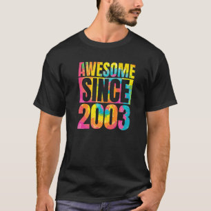 Camiseta Hecho En 2003 20 Años De Ser Amilde 20 Cumpleaños