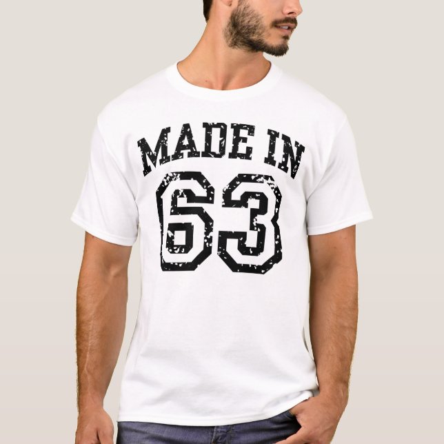 Camiseta Hecho En 63 (Anverso)