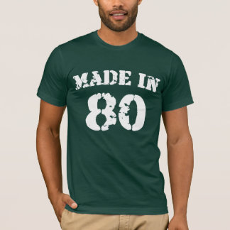 Camiseta Hecho En 80 Camisas
