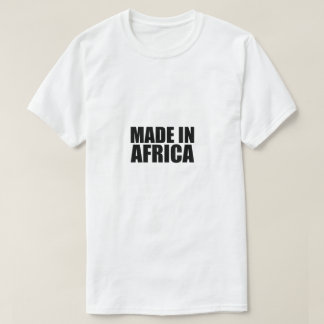 Camiseta Hecho en África