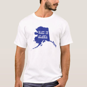 Camiseta Hecho en Alaska, Chipper Alaskan Nacido Inuit