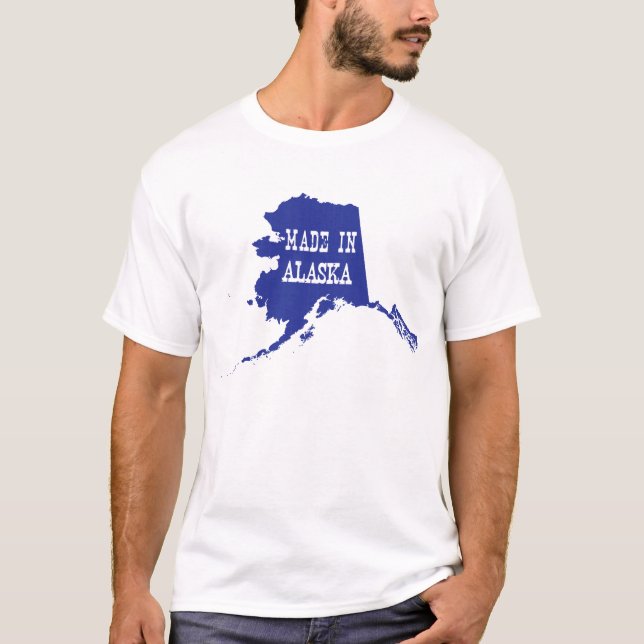 Camiseta Hecho en Alaska, Chipper Alaskan Nacido Inuit (Anverso)
