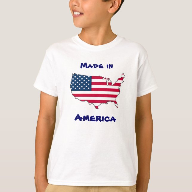 Camiseta Hecho en América (Anverso)